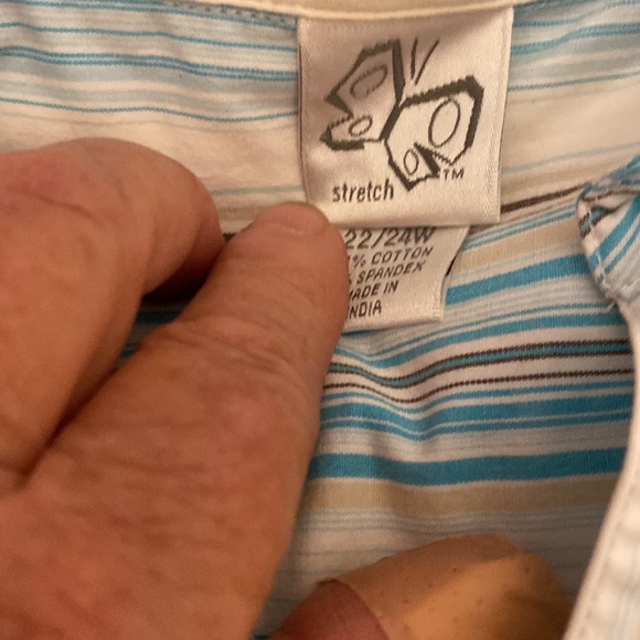 Fashion Bug stretch sleeve less top size 22/24 - Picture 6 of 9